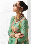 Coral By Sadhana Bemberg Muslin Silk Printed Dress Material Exporters In India
